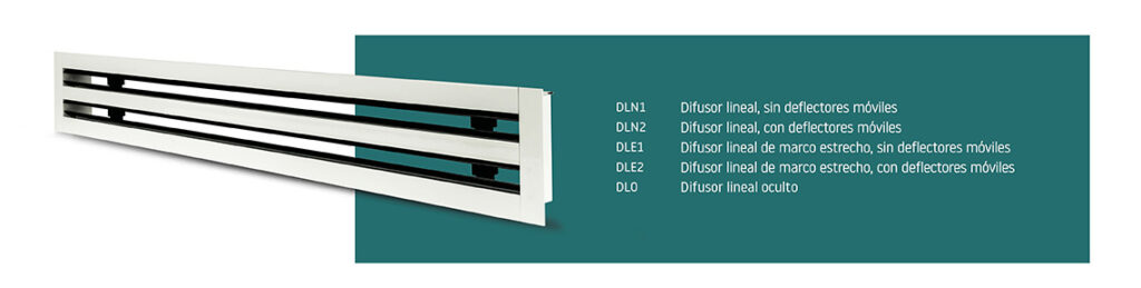 difusores lineales - Samovent Technik | Más de 30 años en el sector.